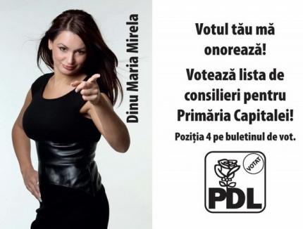 PDL a propus o sexy-consilieră pentru Primăria Capitalei (FOTO)